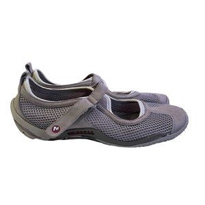 Merrill OrthoLite Foam Tan Mary Janes